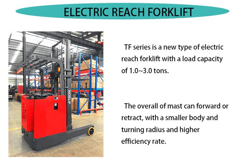 Electric reach forklift truck-TF-FUNCTIONS