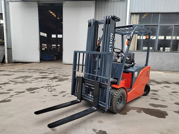 How did the drive and control system of electric forklift develop?