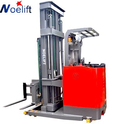 Elektryczny wózek widłowy trójdrożny do wąskich korytarzy